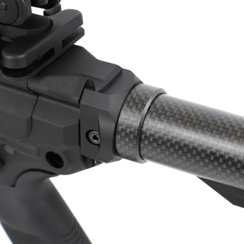 LayLax F.FACTORY Airsoft M4 Carbon Stock Buffer Tube
