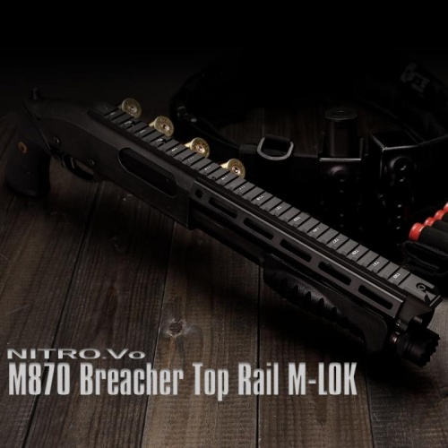LayLax NITRO. Vo Tokyo Marui M870 Breacher MLOK Handguard