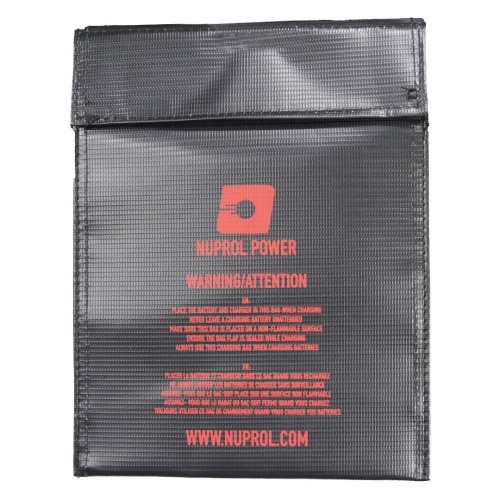 Nuprol Li-Po Fire Retardant Charge Bag 18cm x 23cm