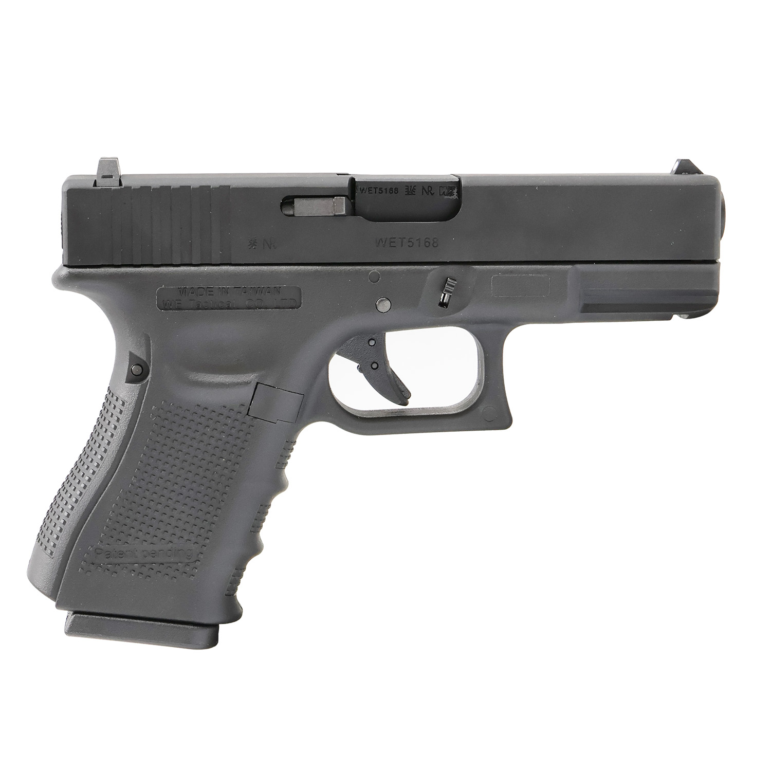 WE Europe EU19 Gen 4 Glock 19 GBB Pistol - Black