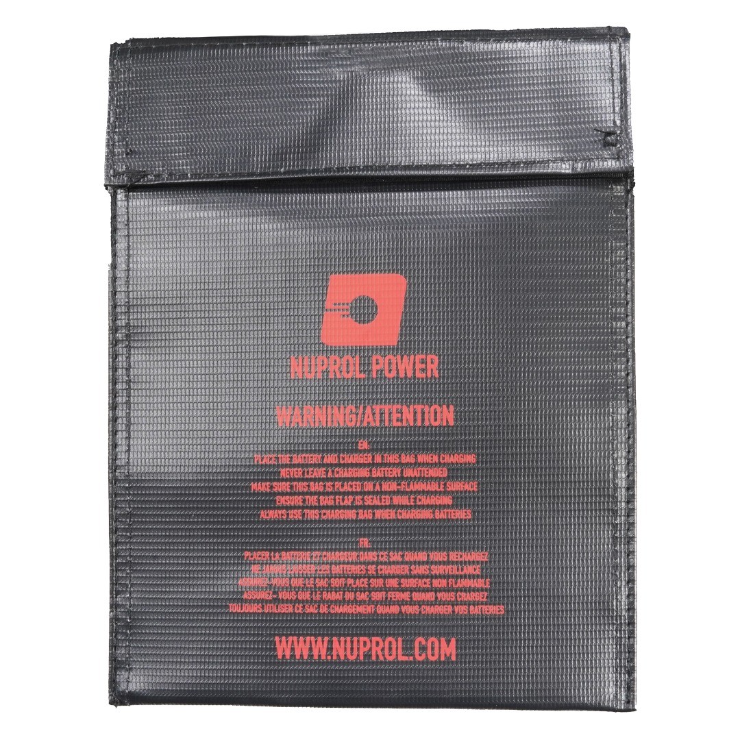 Nuprol Li-Po Fire Retardant Charge Bag 18cm x 23cm