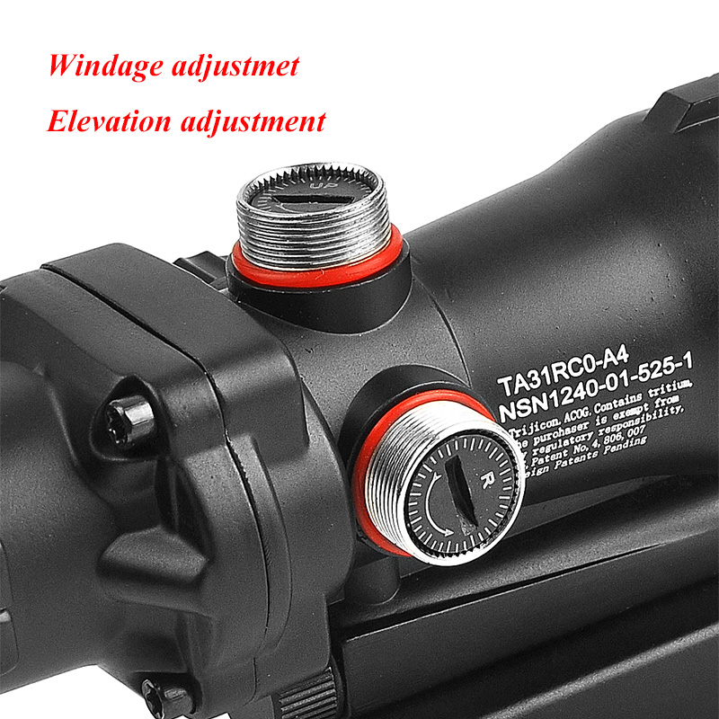 Airsoft Crosshair Optical ACOG Scope 1X32 - Airsoft Central