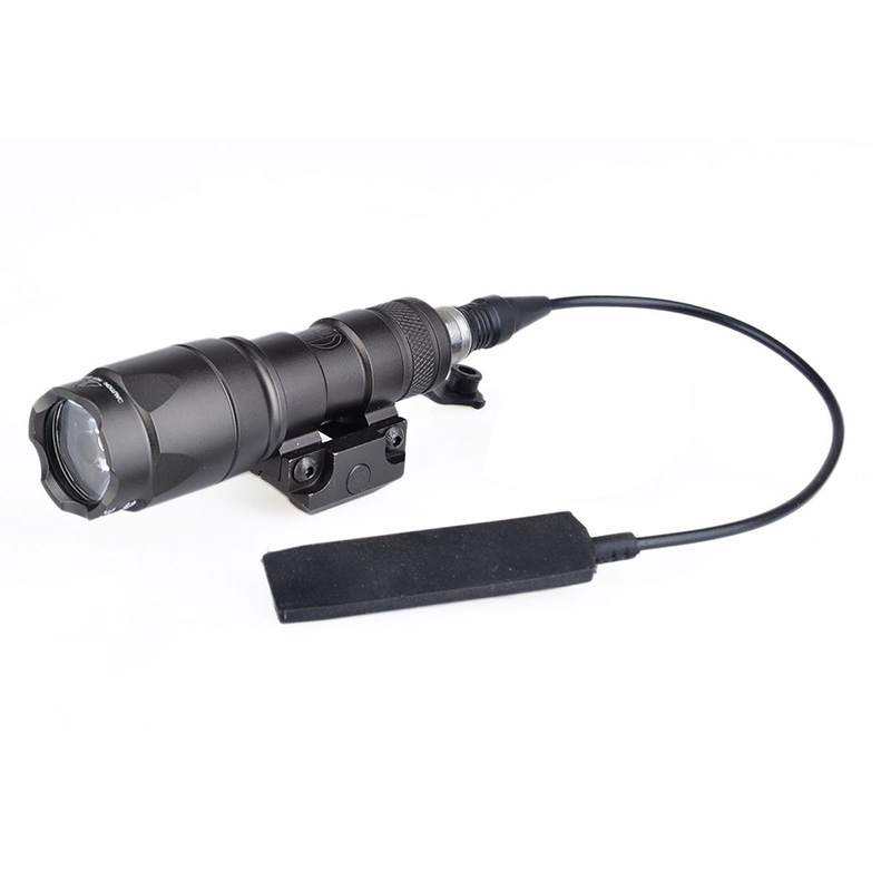 Airsoft M300C Black Torch CREE LED Mountable Flashlight Single Battery ...