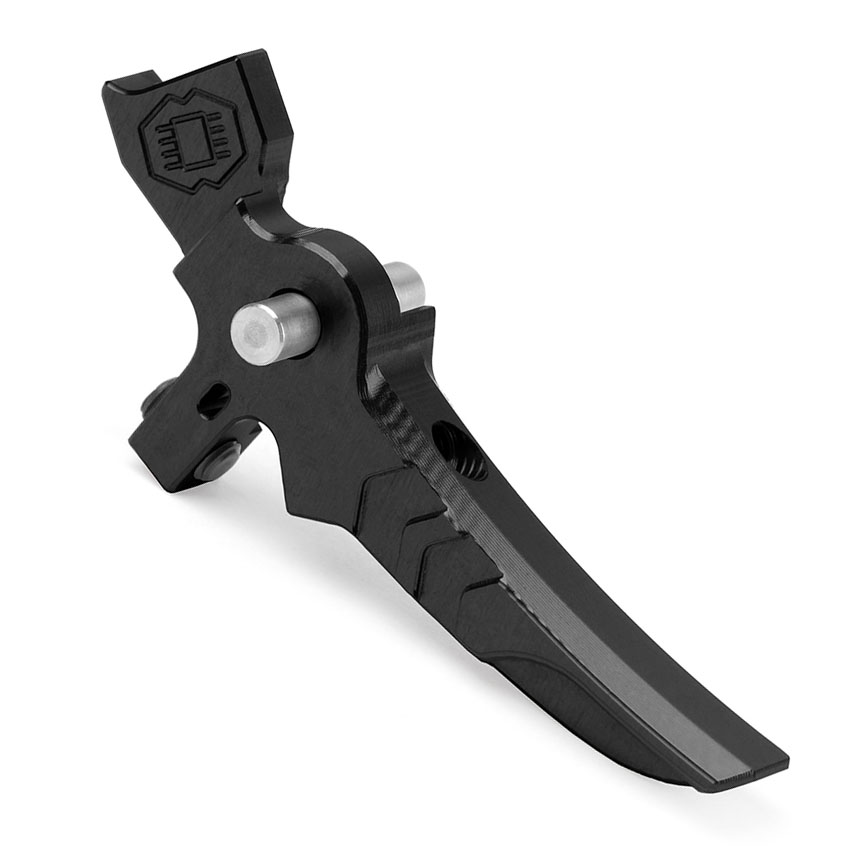 Gate Nova Adjustable Straight Cut Trigger CNC Aluminium 2B1 For V2 Airsoft Gearboxes