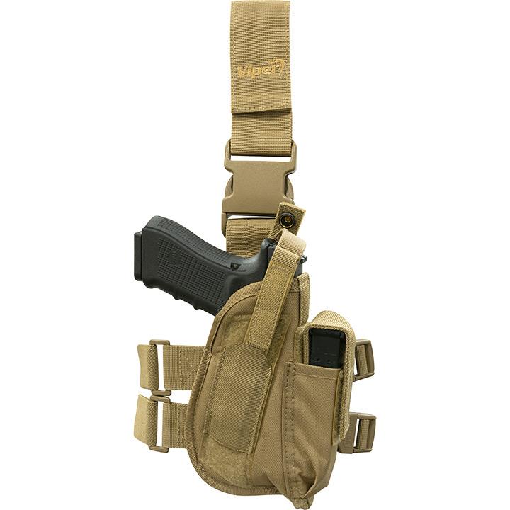 Viper Tactical Tactical Airsoft Leg Holster - Tan - Airsoft Central