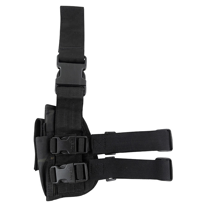 Viper Tactical Tactical Airsoft Leg Holster - VCAM Black Camo - Airsoft ...