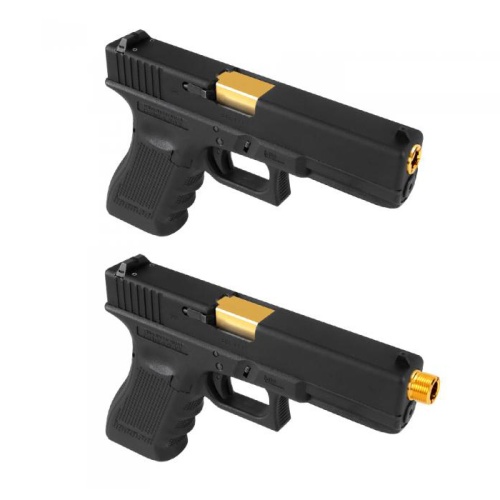 LayLax Nine Ball UMAREX Glock 17 Non-Recoiling 2 Way Fixed Outer Barrel - Black