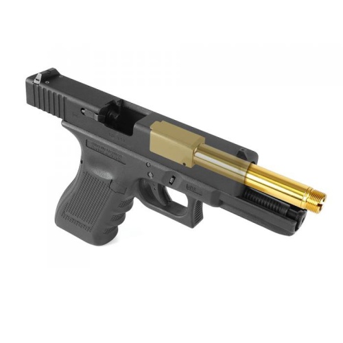 LayLax Nine Ball UMAREX Glock 17 Non-Recoiling 2 Way Fixed Outer Barrel - Silver